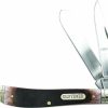 Blade * | Affordable Price Schrade 94Otb 2-Blade Old Timer Gunstock Trapper Folding Pocket Knife