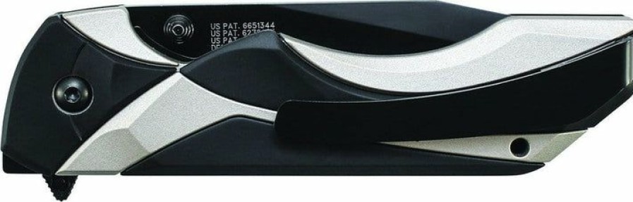 Blade * | Affordable Price Schrade 24/7 M.A.G.I.C. Scha8C Assisted Opening Liner Lock Folding Knife Clip Point Blade Aluminum And Rubber Handle