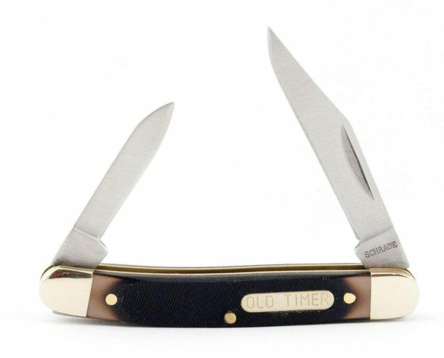 Pocket Knives * | Reasonable Price Schrade Old Timer 104Ot Minuteman 2 Blade Pocket Knife