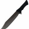 Pocket Knives * | Suitable Price Schrade Schf45 Leroy Bowie, 6.14 Full Tang Fixed Blade, Tpe Handle