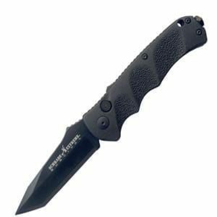 Blade * | Affordable Price Schrade Sc60Bt Extreme Survival, Aluminum Handle, Black Tanto Blade, Plain