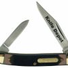 Pocket Knives * | Moderate Price Engraved Schrade Old Timer 104Ot Minuteman 2 Blade Pocket Knife